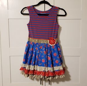 Girls ruffle dress